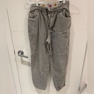 Vintage gray corduroy pants size 8